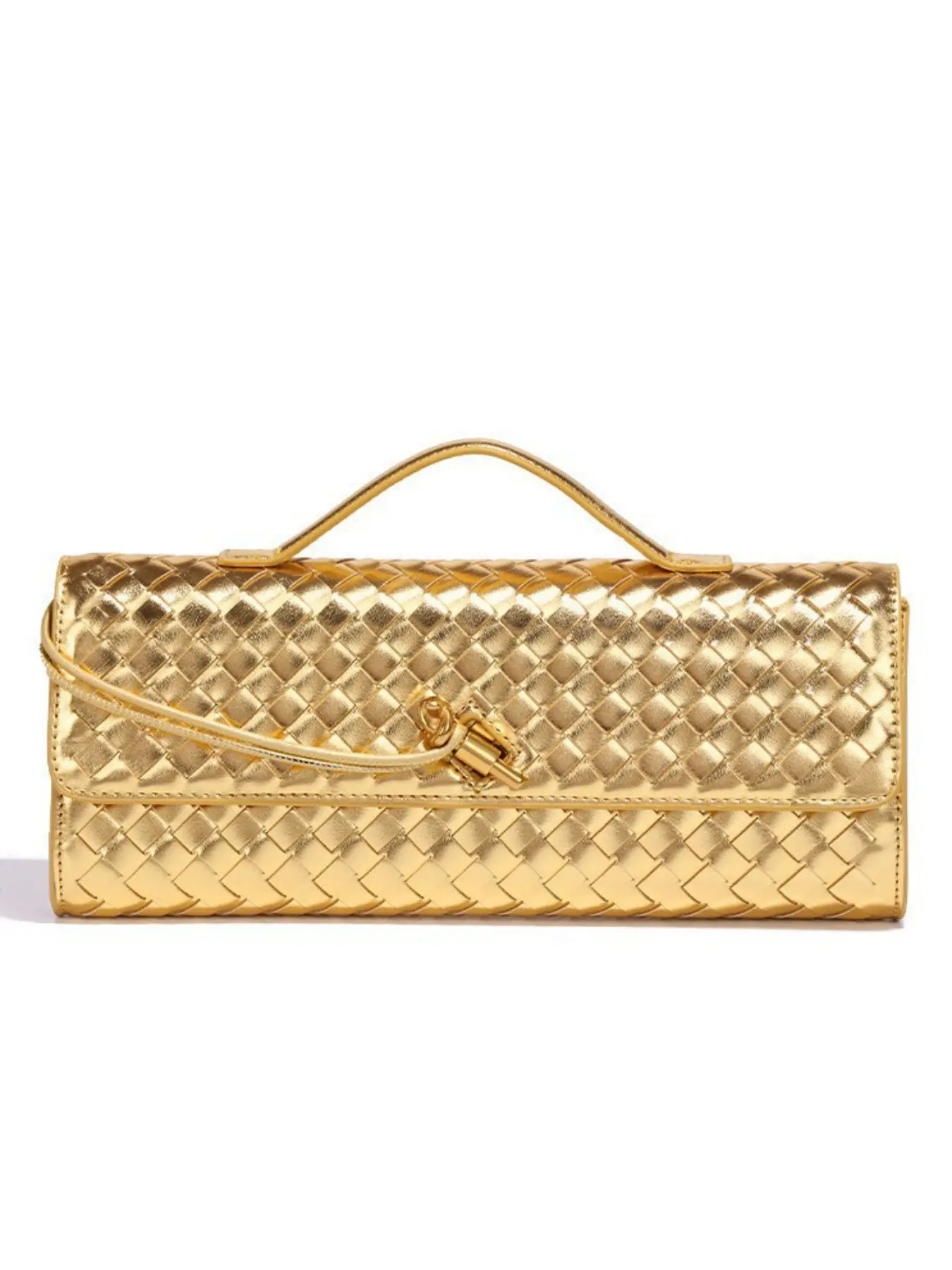 Women's Evening Braided Handbag with Detachable Shoulder Strap, Crossbody Bag, Convertible Shoulder Bags, Fashion Clutch for Daily Use, Stylish Satchels Crossbody Purse PU Leather Wallet, Crossbody Shoulder Purses, Fashionable Bags
