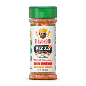 FlavorGod Pizza Seasoning - Great for Chicken, Vegetables, Rice, Steak, Popcorn & Fish - Spice