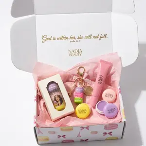 Macaron Lip Care Box | Vegan, Glossy, Lip Essentials for Macaron Lovers