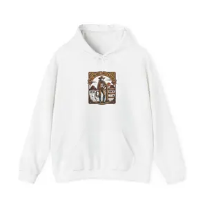 Frontier Cowboy Hoodie | Western Americana vintage rodeo sweatshirt