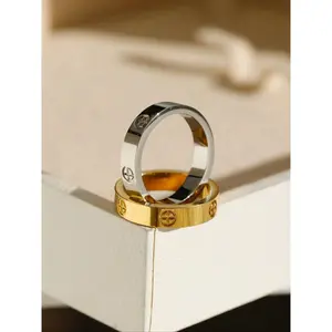 Classic Cross Design Unisex Ring, Stainless Steel Material, Elegant Craftsmanship, Luxury Fashion Accessory, Suitable for Daily Wear & Special Occasions party year-round wellness removable claw Daily Bible Verse Bracelet 5-piece fashionable classic design