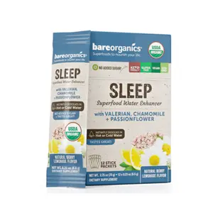 BARE ORGANICS: Sleep Blend Water Enhancer 12 PKT