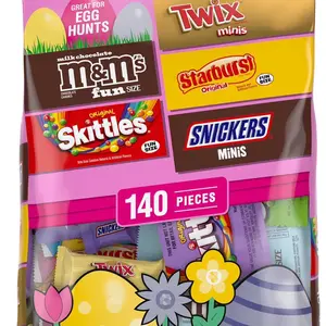 Peach Easter Variety Pack Candy, 140 pcs.