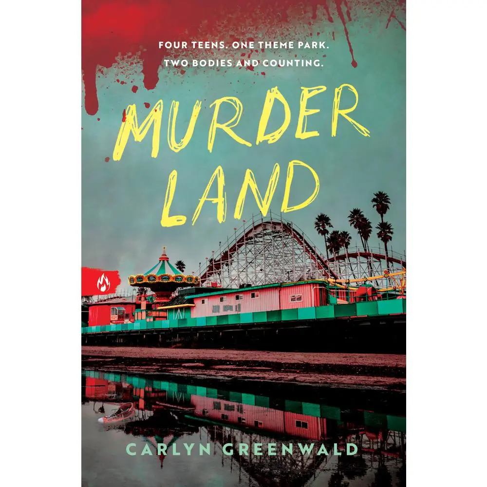 Used Literature Book - Murder Land Fiction Thriller Novel by Carlyn Greenwald (Paperback, English), Fiction Books