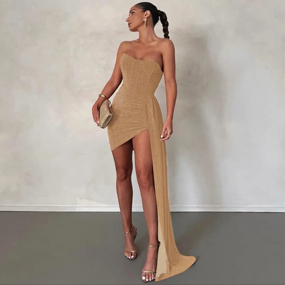 gold dama dresses - TikTok Shop gold dama dresses - TikTok Shop