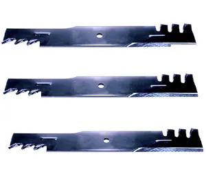 3 Pk Toothed Blades Replacement for Bad Boy Dixie Chopper 30227-60 Models 20-1/2"