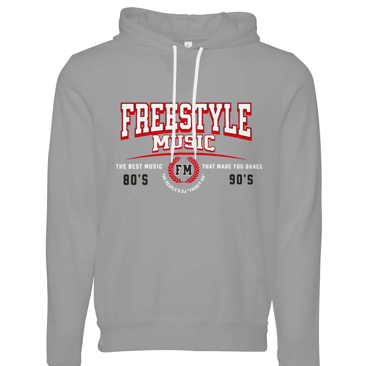 FREESTYLE MUSIC 80'S 90'S HOODIE FREESTYLE MUSIC 80'S 90'S HOODIE