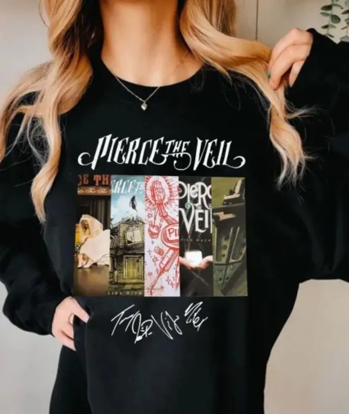 Pierce The-Veil Retro Album Fans Men Women Sweatshirt, Hoodie, T-Shirt For Men Women Fans