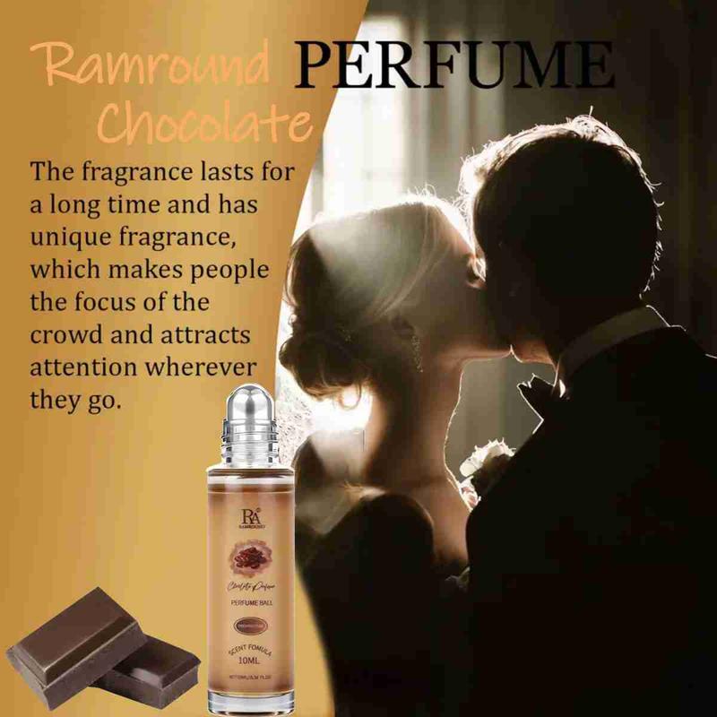 Chocolate Roll-On Perfume, Velvety Coffee Gourmand Scent, Unisex Long Lasting Fragrance, Clean Roll-On Application, Pocket Size Luxury Aroma for Office, Dates & On-The-Go Touch Ups