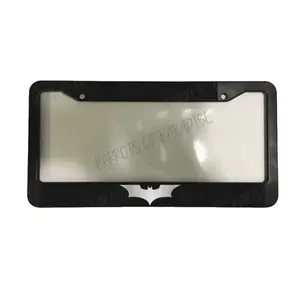 Bat Symbol mobile Plastic Car License Plate Frame