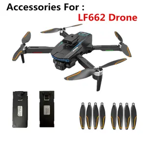 LF662 Drone Battery 3.7V 1800mAh / 3600 mah / Propeller Maple Leaf/  For LF662 Drone Accessories LF662 Parts Battery
