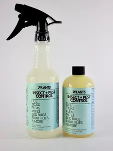 Insect + Pest Control - Super Concentrate (12oz.) + Ready-to-Use (16oz.) Combo - Makes Up to 100, 16oz. Ready-to-Use Bottles