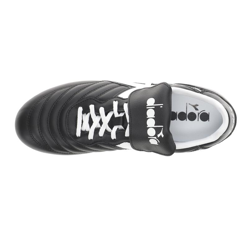 diadora Mens Brasil Original Light Turf Mdpu Soccer Cleats  - Black