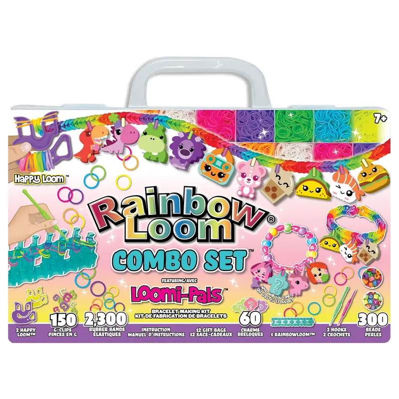 Choon's Design Rainbow Loom Loomi Pals Combo Set Bracelet Kit