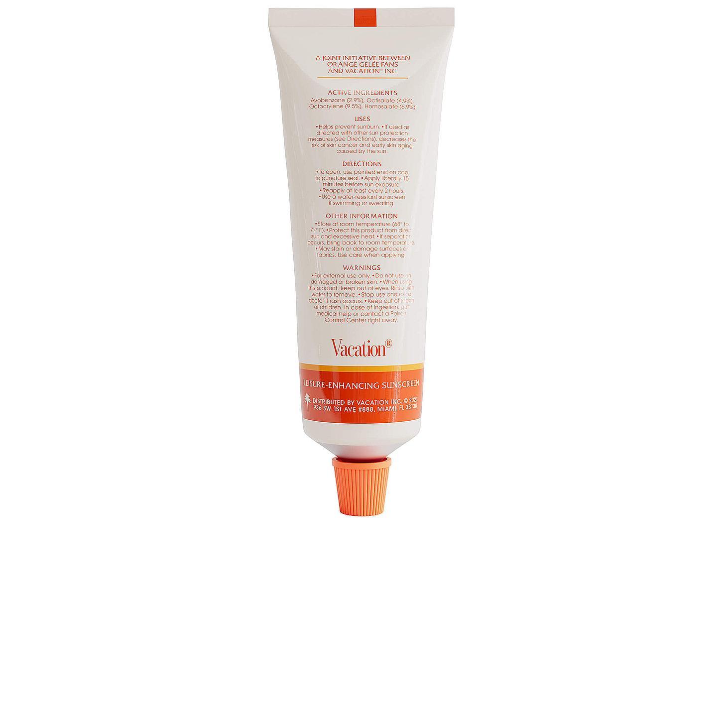 Vacation Orange Gelee SPF 30 Vacation Orange Gelee SPF 30