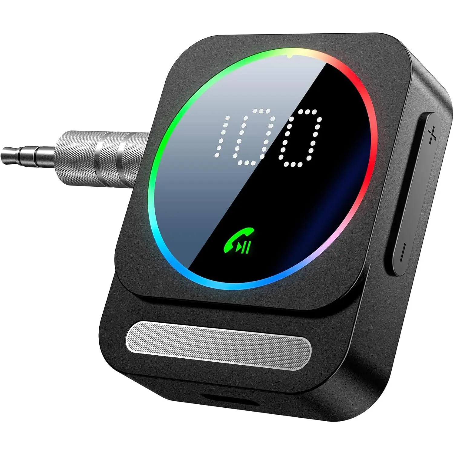 Bluetooth 5.3 Receiver for Car, Wireless Audio Adapter for Car/Home Stereo/Wired Headphones/Speaker, Bluetooth Aux Adapter, Dual AUX Outputs, RCA AUX 3.5mm Music Receiver