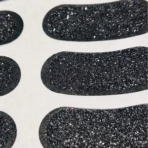 Glitter Eye Black Stickers, Four Pairs per Sheet