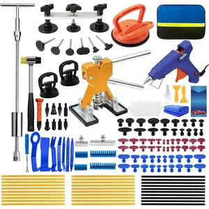 139 count Dent Puller Kit for , Professional Paintless Dent Repair Kit with T-Bar Slide Hammer, Hot Glue Dent Puller Kit for Auto  Dent Remove, PDR Tools for Hail