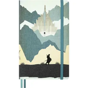 Moleskine Limited Edition The Lord of the Rings Hardcover Notebook, Large (5" x 8.25"), Ruled/Lined, Aragorn Journey Graphic, 176 Pages