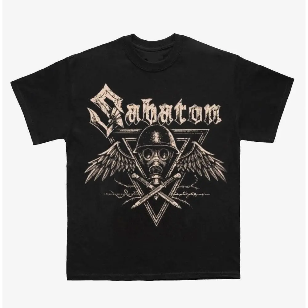 Sabaton Power Metal T-Shirt, Swedish Heavy Music Tee, Metalhead Fan Wear