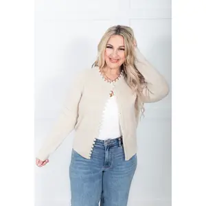 Pearl Button Down Cardigan