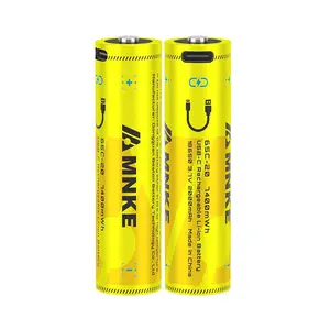 Usb18650 Rechargeable Battery, Lithium Ion Power Capacity 10wh, Model Dch-01, No Magnet, Ideal for Portable Devices