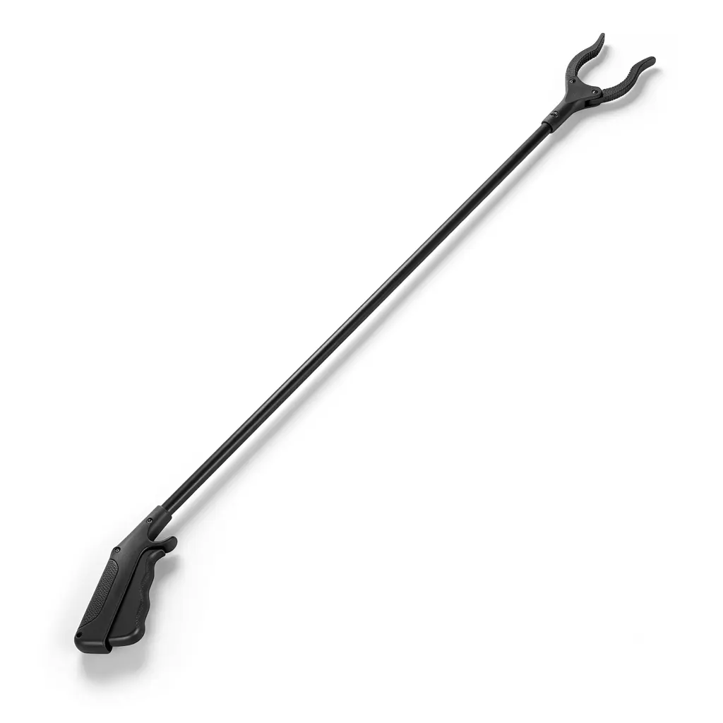 32-Inch Heavy Duty Grabber Reacher Tool, Trash Picker Upper with Ergonomic Handle, Long Reach Pickup Stick for Home, Garden, Seniors