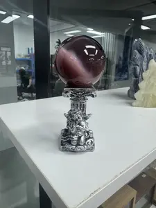 Connie(8273)gc.Cat eye sphere with stand