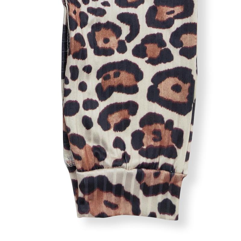 brown leopard Printed OnePieces
