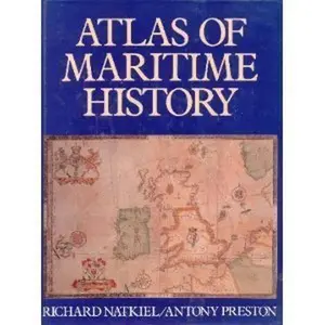 USED Book - Atlas of Maritime History by Richard Natkiel (Hardcover) - english