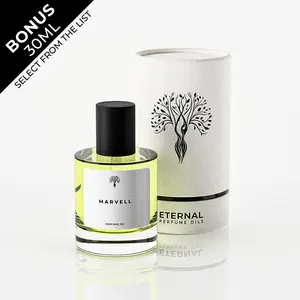 Eternal Perfume Oils - Marvall Perfume Oil Unisex, 50ml with Bonus 30ml Bottle of Your Choice