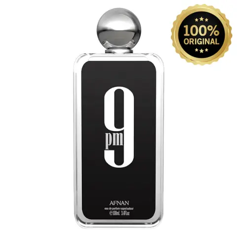Afnan 9pm Men's Eau de Parfum Spray - 3.4oz (100ml, 3 to 3.9 fl oz), Aromatic Amber Spicy Bold Scent Colognes, Long-Lasting Evening Fragrance for Adults (Beauty & Personal Care)