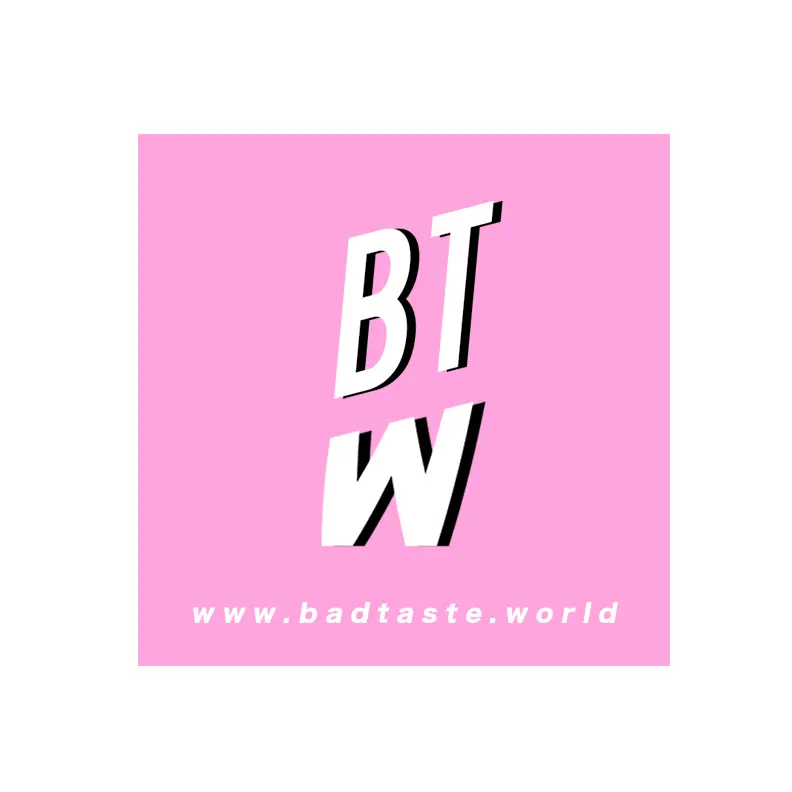 BTW square sticker (2)