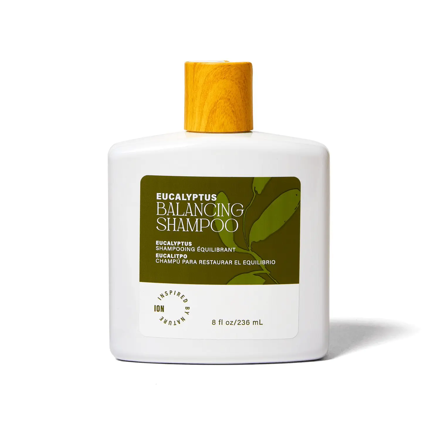 ion Eucalyptus Balancing Shampoo, refreshes hair, adds moisutre, shine, and luster, 8 Fl Oz