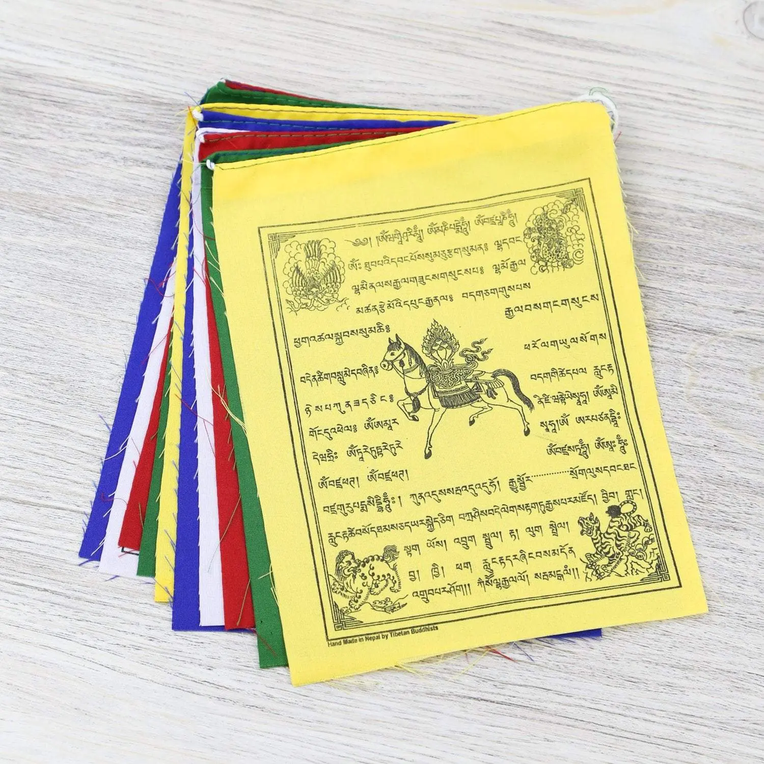 Traditional Prayer Flags Set of 10