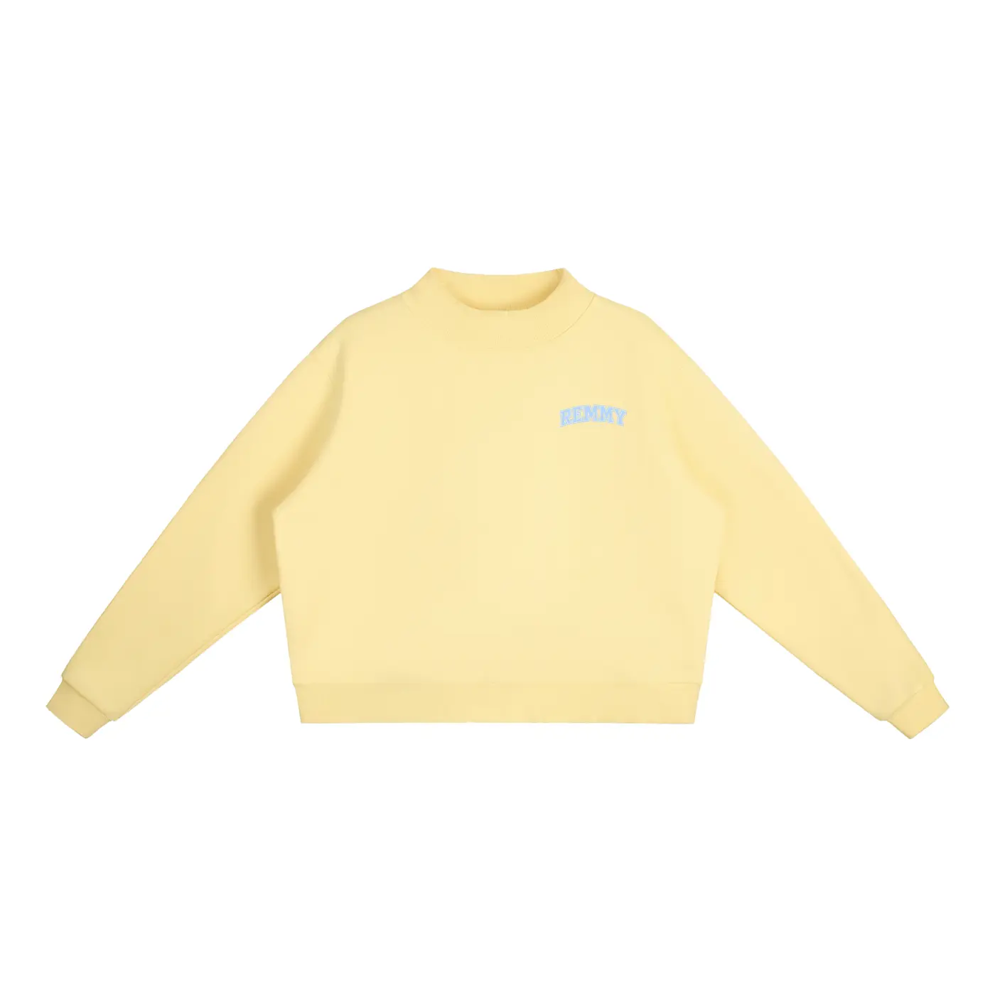 Cloud Fleece Mock-Neck Crew Sweatshirt
