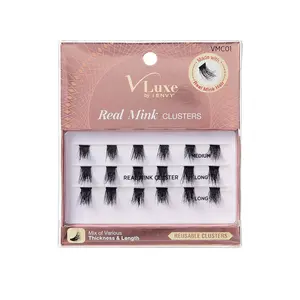 VLuxe By i•ENVY Real Mink Cluster Lashes
