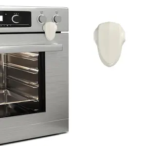 Childproof Oven Locks for Kids & Pets, Upgrade Residue-Free Adhesive, Easy Install & Remove, Microwave Refrigerator Safe (2 Pack)