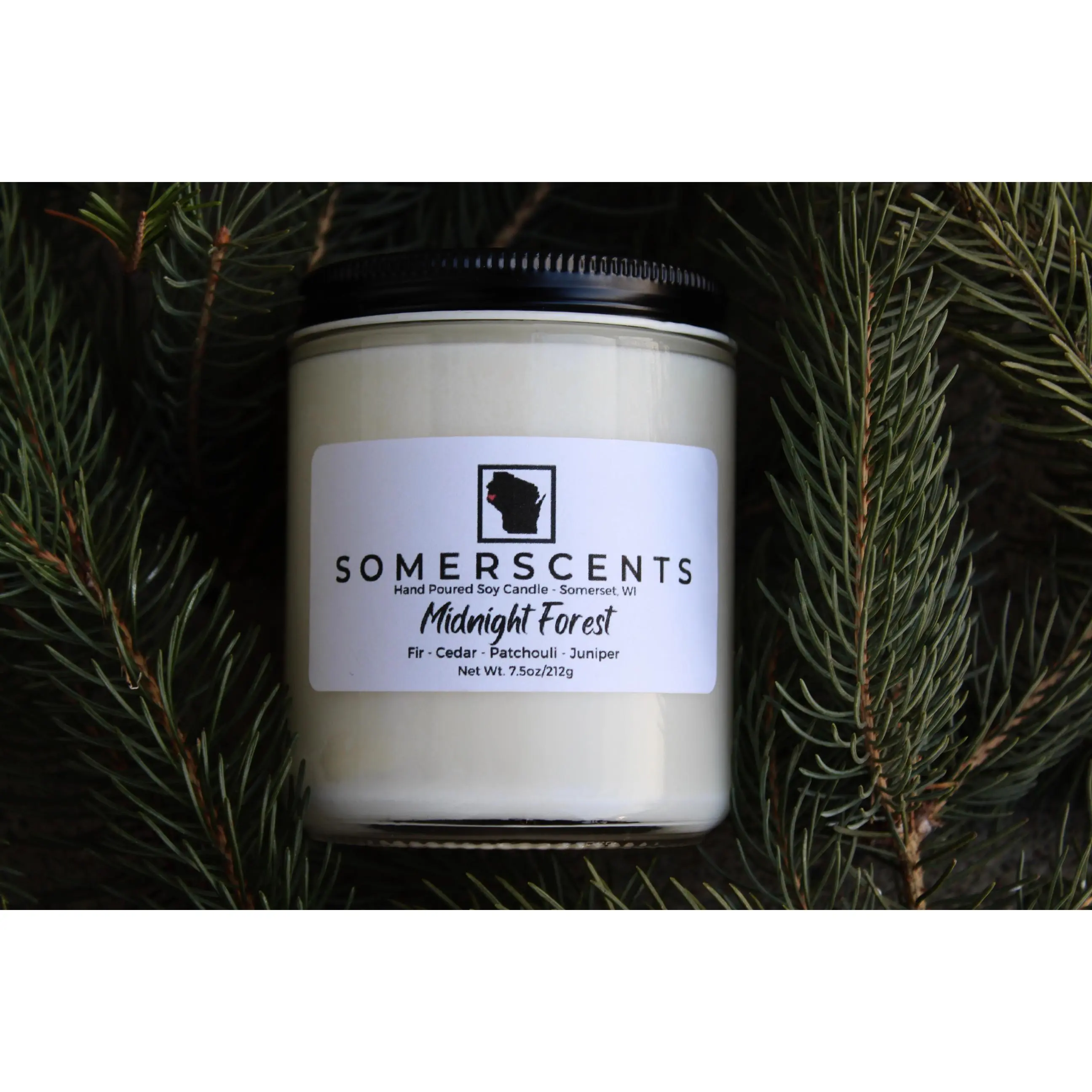 Midnight Forest Single Wick Candle