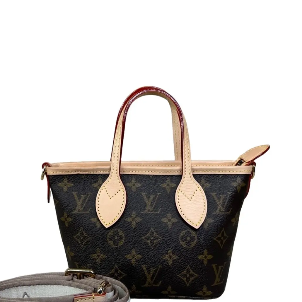 Pre-owned Louis Vuitton Neverfull BB Monogram Brown (dh101626d1r) [Shanghai]