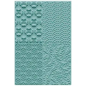 Sizzix 3-D Textured Impressions Embossing Folder - Posh Patterns by Catherine Pooler