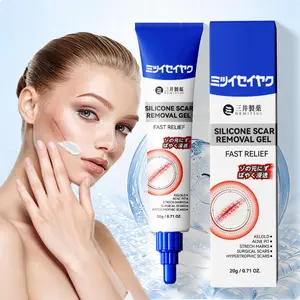 DRMITSUI Advanced Silicone Smoothing Gel - Invisible Repair for Fine Lines, Wrinkles, Acne Scars & Marks | Professional Smoothing Formula for New & Old Scars | Fast-Absorbing & Non-Greasy