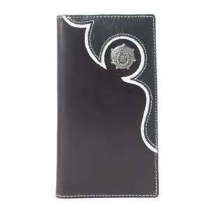 Blacksmith’s Mark Leather Wallet in Onyx Black