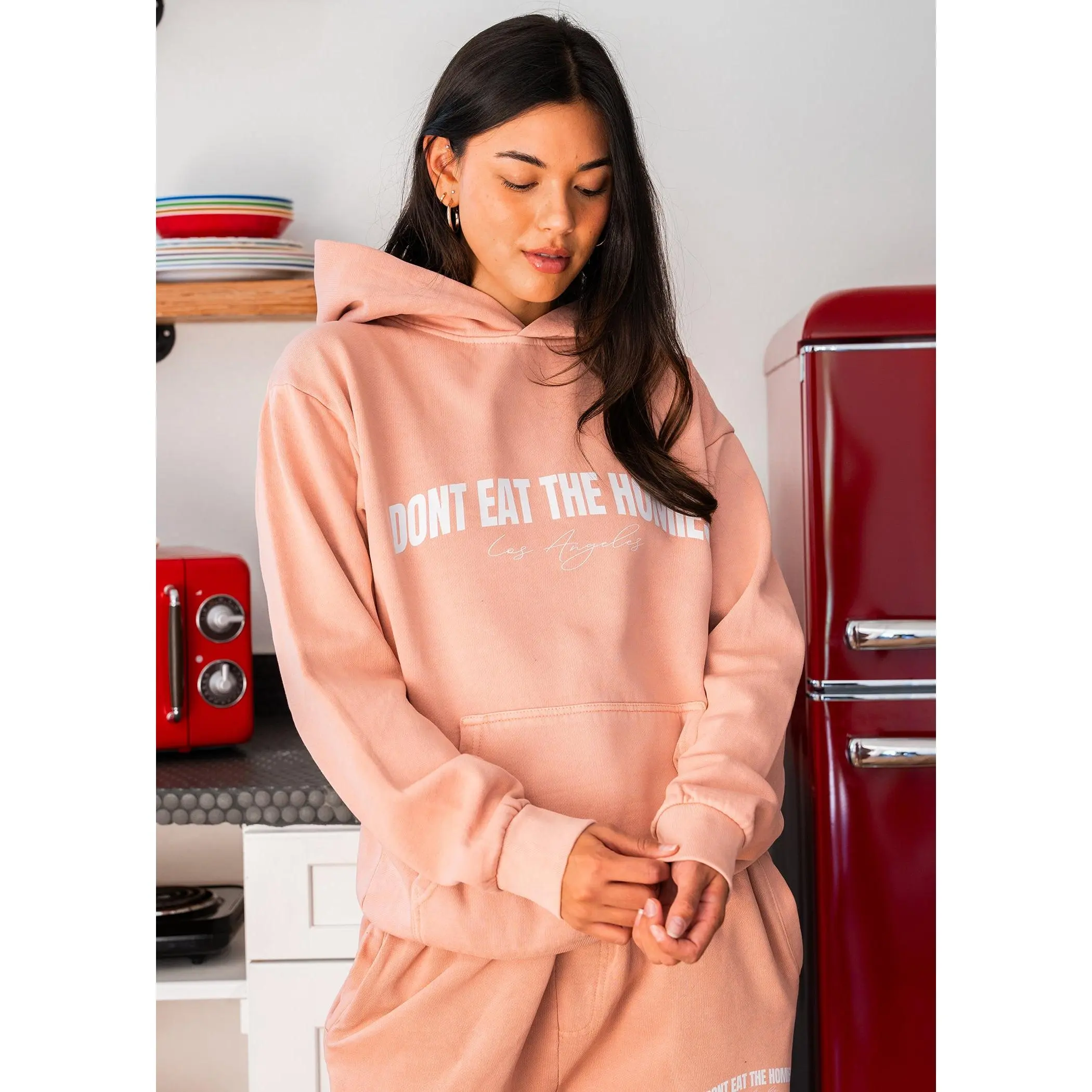 Dont Eat The Homies DETH Arch Hoodie - Classic Cotton & Fleece Unisex Soft Fabric for Men