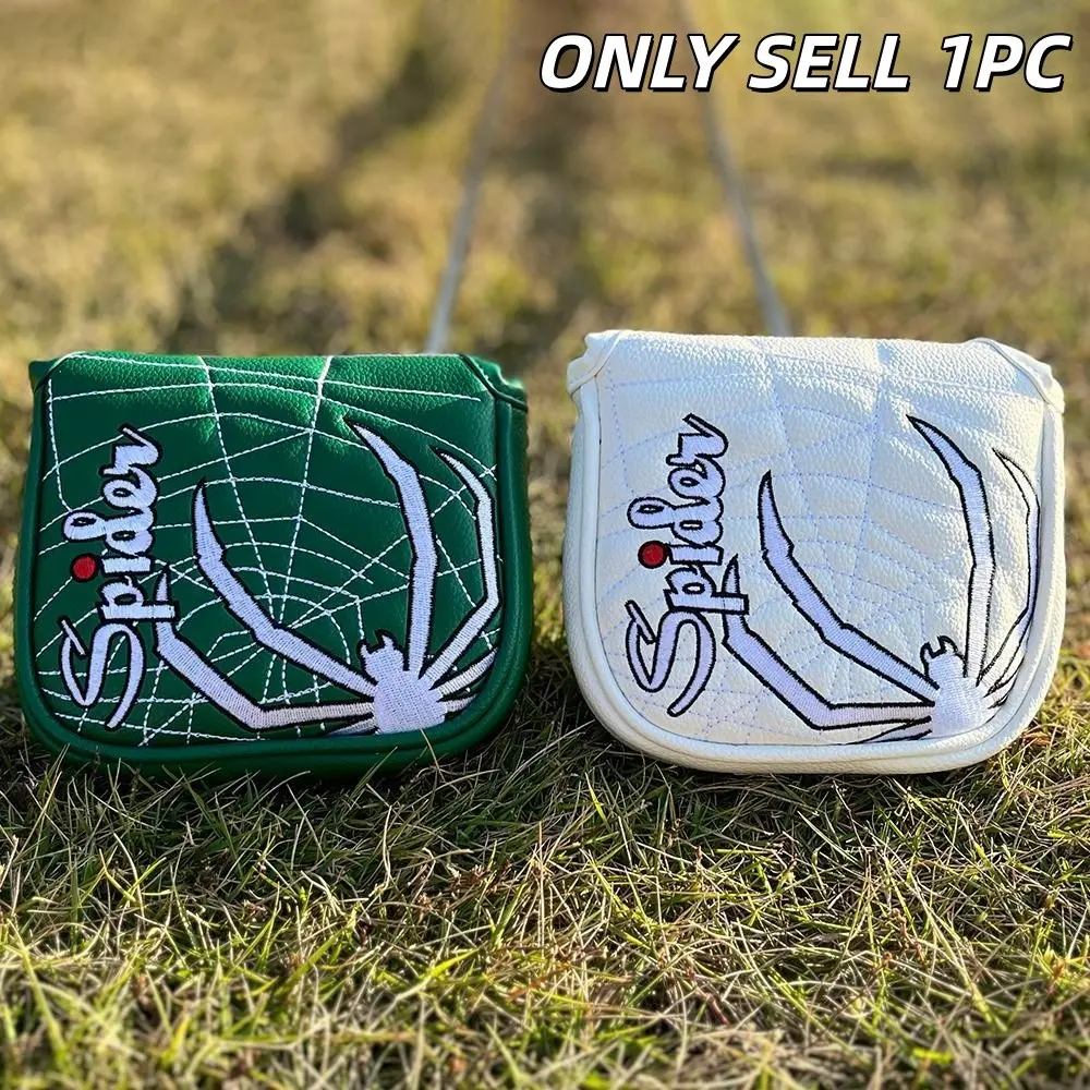 Spider Pattern Golf Club Head Cover, Dust-Proof & Durable Design, Unique Gift for Golfers, Fathers, Boyfriends, Husbands, Golf Accessories, Golf Equipment, Golf Gift Accessory