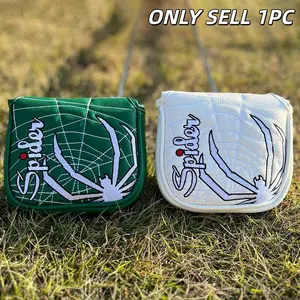 Spider Pattern Golf Club Head Cover, Dust-Proof & Durable Design, Unique Gift for Golfers, Fathers, Boyfriends, Husbands, Golf Accessories