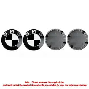 4pcs 56mm 68mm G32 F87 G06  F06 G20 F18 E93 X3F25 G60 E61F80 E60 G82 F20 F12 E85 X1E84 X5G05 F40 for BMW wheel hub center cap