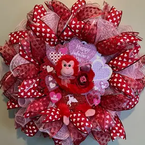 Handcrafted wreaths.