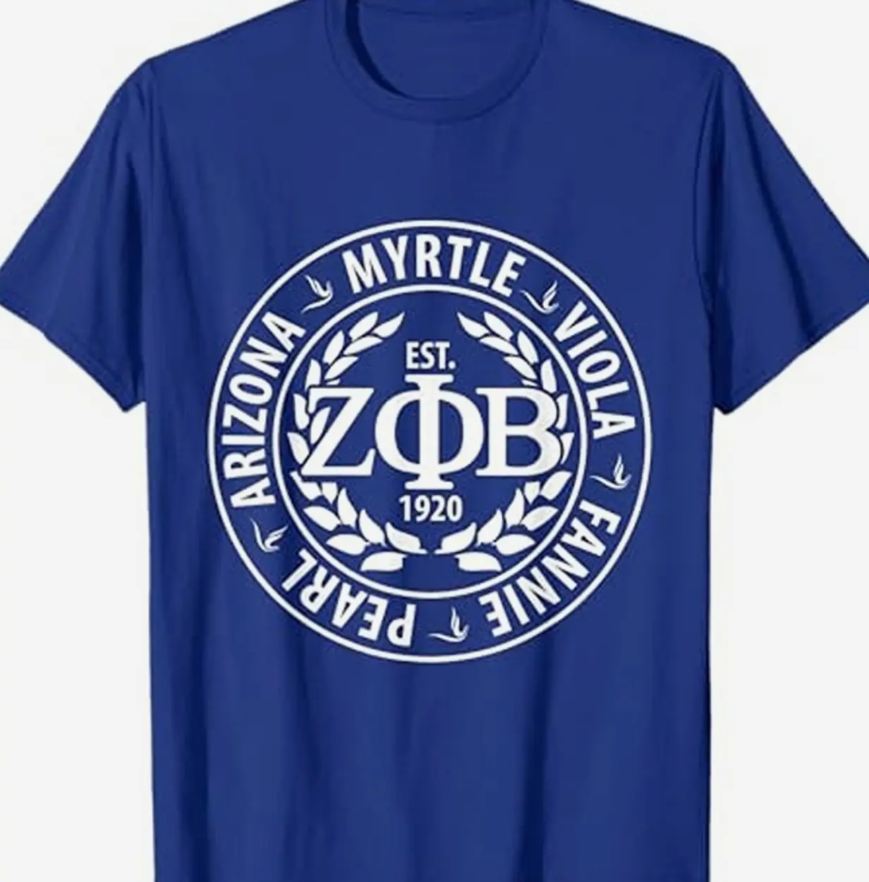 Zeta Phi Beta T-shirt. Zeta 1920 T-shirt. Zeta 1920 Sorority Apparel. Zetas, ZPhiB, Finer Women.