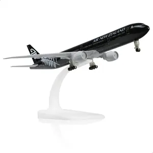 Boeing 777 Air New Zealand 1:300 Scale Die-Cast Model Plane 20CM Collectible Gift
